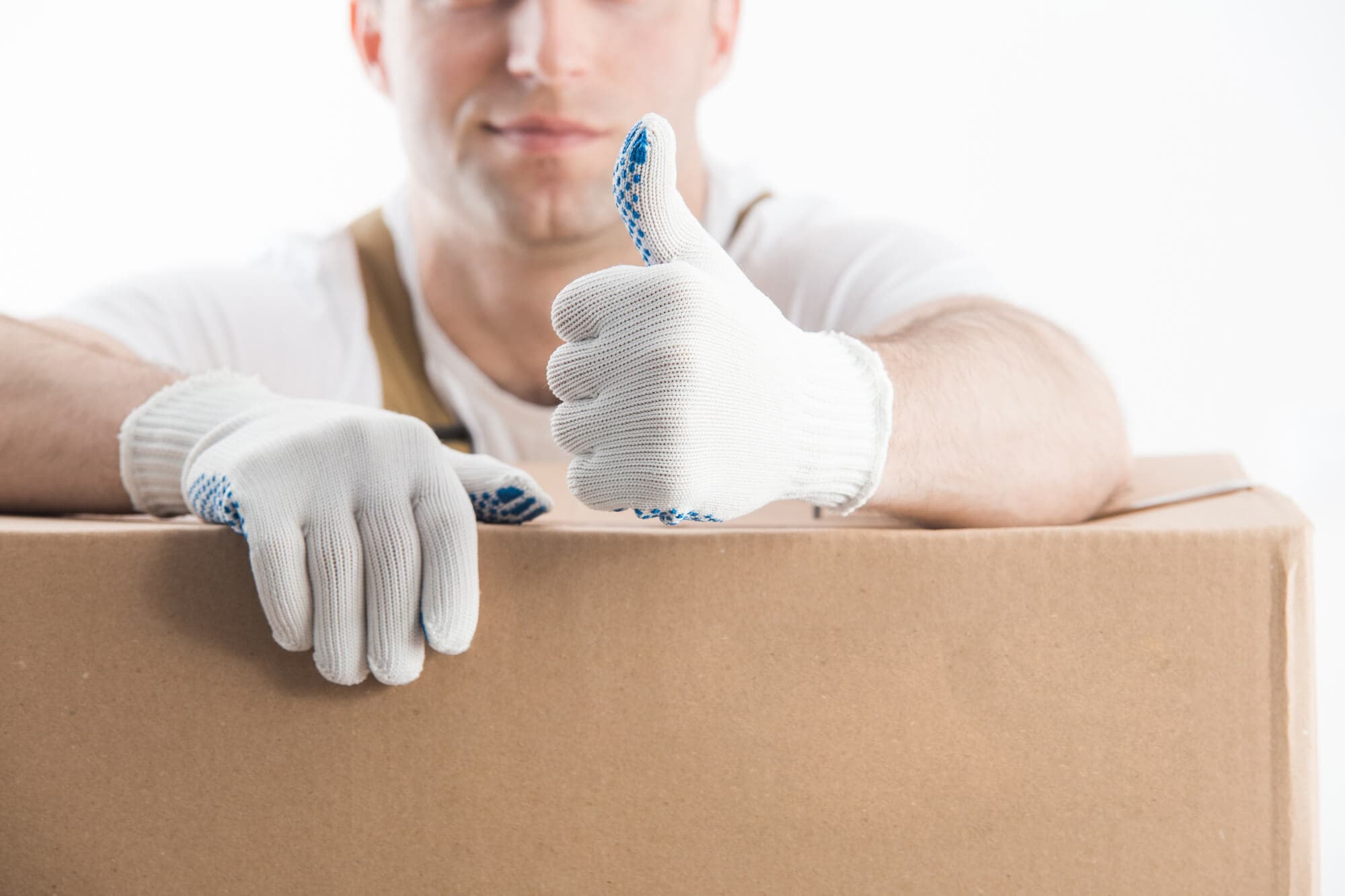 Mover showing thumbs up