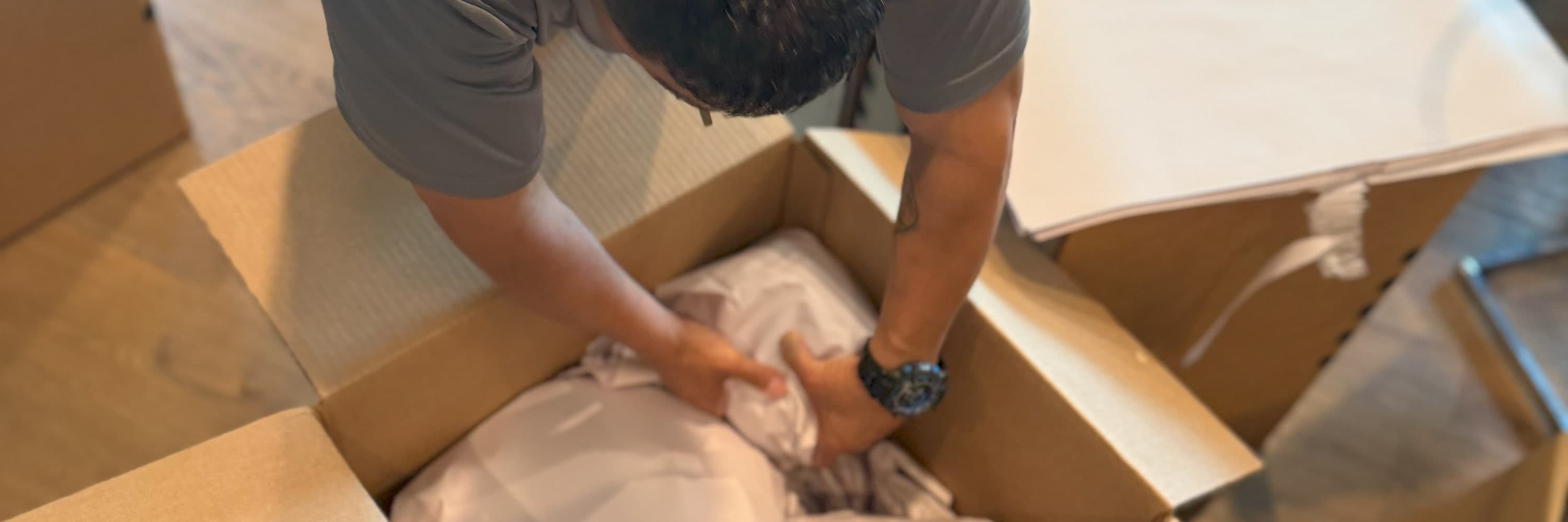 Professional packing supplies and materials for a move